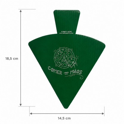 Embalagem Pega Pizza fatia (14,5 x 18,5 cm) Personalizada