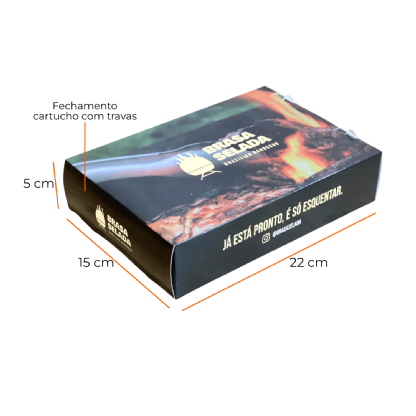 Embalagem para Refrigeração (22 x 15 x 5 cm) Personalizada