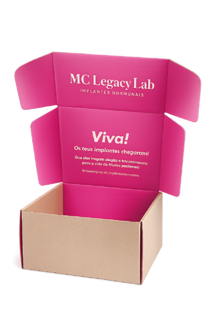 Caixa E-commerce Empastada (21 x 21 x 12 cm) Personalizada