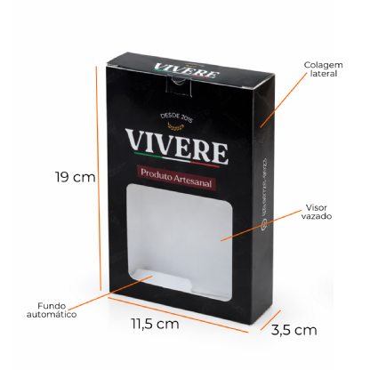 Embalagem para Refrigeração (11,5 x 3,5 x 19 cm) Personalizada