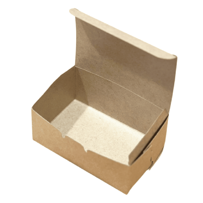 Embalagem Kraft Delivery c/ laminação Interna P (14 x 9 x 6 cm) - 100 Unidades