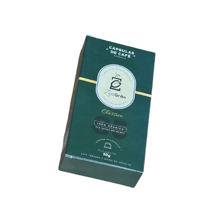 Embalagem para Capsula de Café (8 x 3,4 x 15,5 cm) Personalizada
