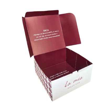 Embalagem para 12 Cookies (20 x 20 x 10 cm) Personalizada