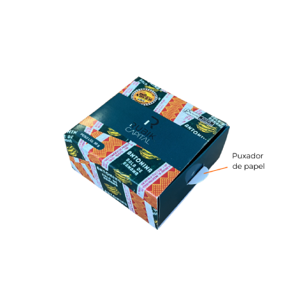 Embalagem Gaveta Multiuso (8 x 8 x 4 cm) Personalizada