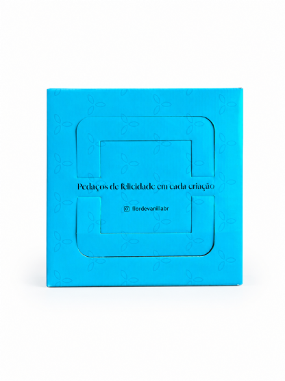 Embalagem Empastada Para Bolo (21 x 21 x 7 cm) Personalizada