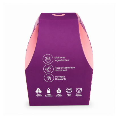 Embalagem para Panetone e Chocotone 500g (15 ,5 x 15,5 x 22,5 cm) Personalizado