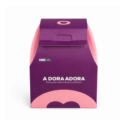 Embalagem para Panetone e Chocotone 250g (9 x 9 x 12,5 cm) Personalizado