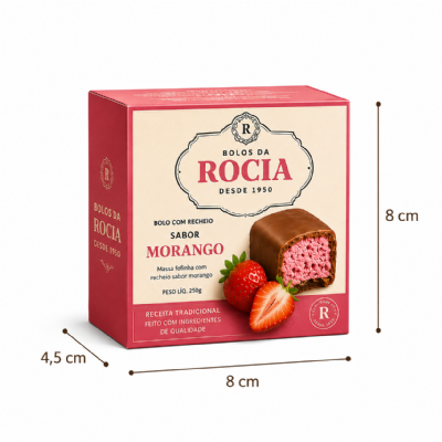 Embalagem Para Sorvete (8 x 8 x 4,5 cm) Personalizada