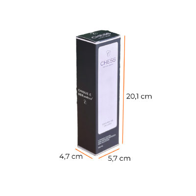 Embalagem para Cosméticos (5,7 x 4,7 x 20,1 cm) Personalizada