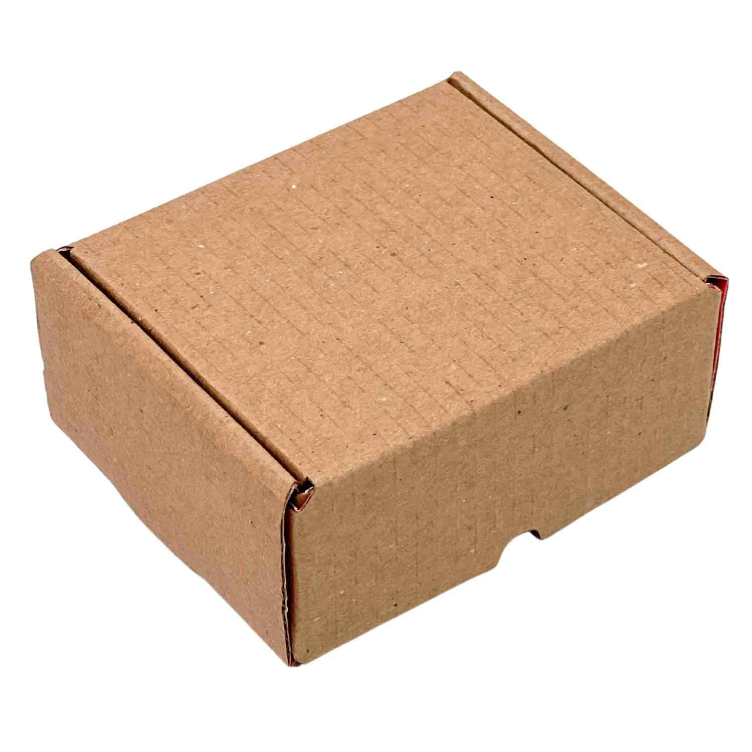 Caixa Correios / E-commerce Empastada (9,8 x 7,8 x 4 cm) Vermelha - 50 Unidades