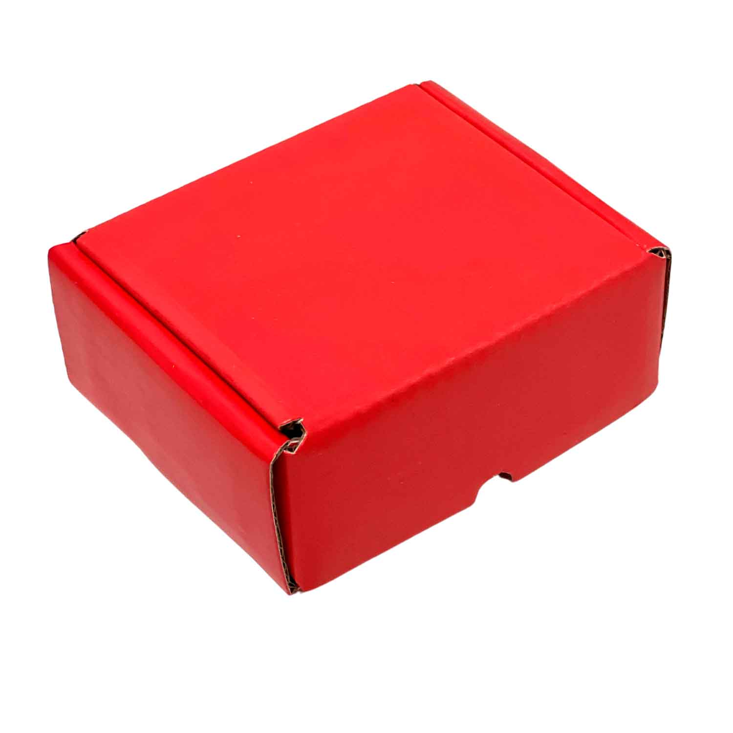 Caixa Correios / E-commerce Empastada (9,8 x 7,8 x 4 cm) Vermelha - 50 Unidades