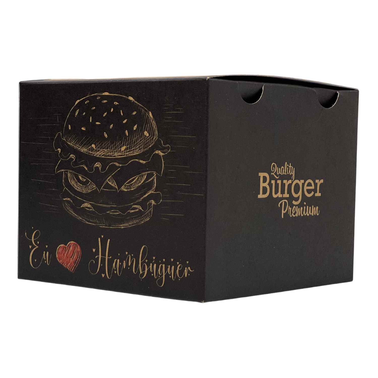 Embalagem Lanche, Hamburguer Gourmet Plus - 50 Unidades