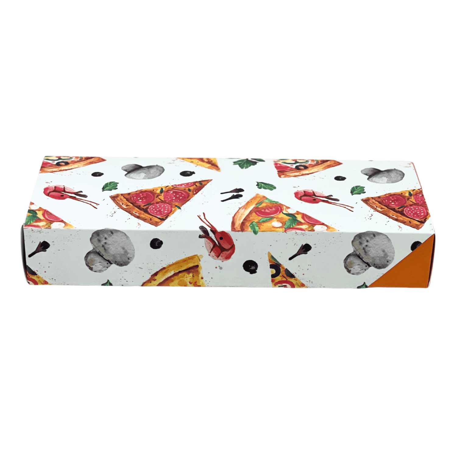 Embalagem Gaveta Para Pizza Retangular (25 x 10 x 4 cm) - 100 Unidades