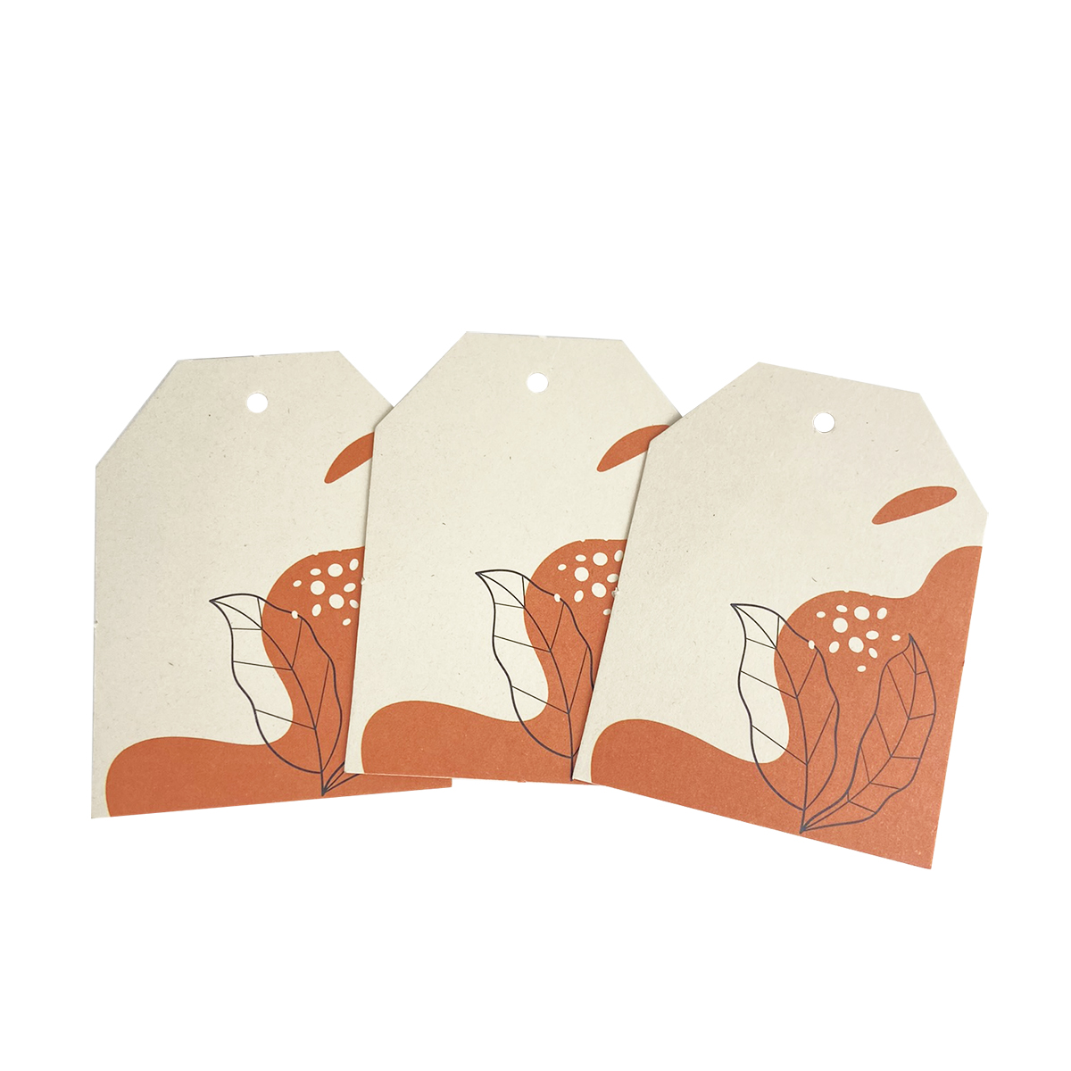 Tag Chanfrada Linha Naturalle (6 x 8 cm) - 100 Unidades