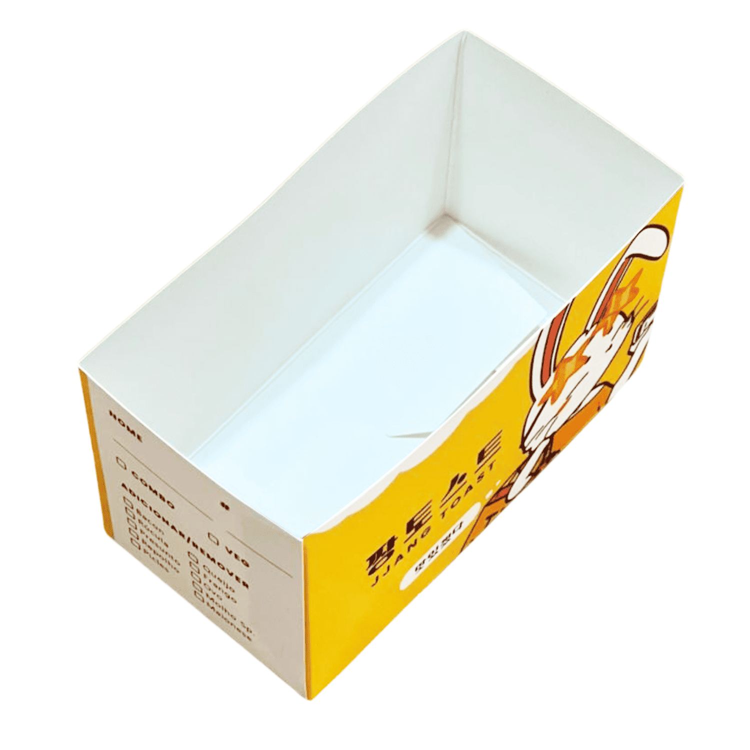 Bandeja Lanche Natural (11,6 x 6 x 7 cm) Personalizado