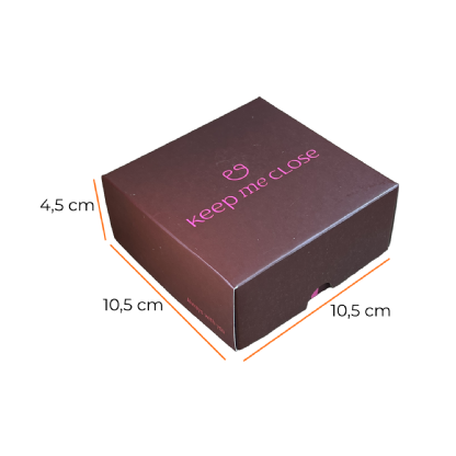 Embalagem Multiuso (10,5 x 10,5 x 4,5 cm) Personalizada