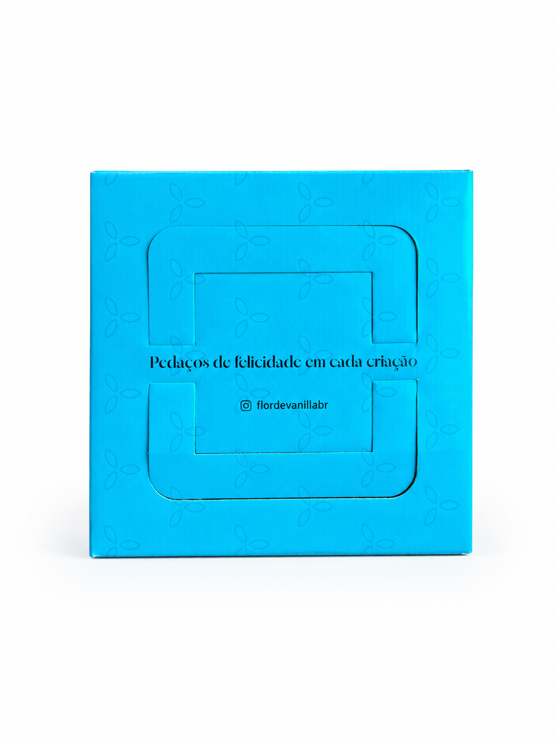 Embalagem Empastada para Bolo (21 x 21 x 7 cm) Personalizada