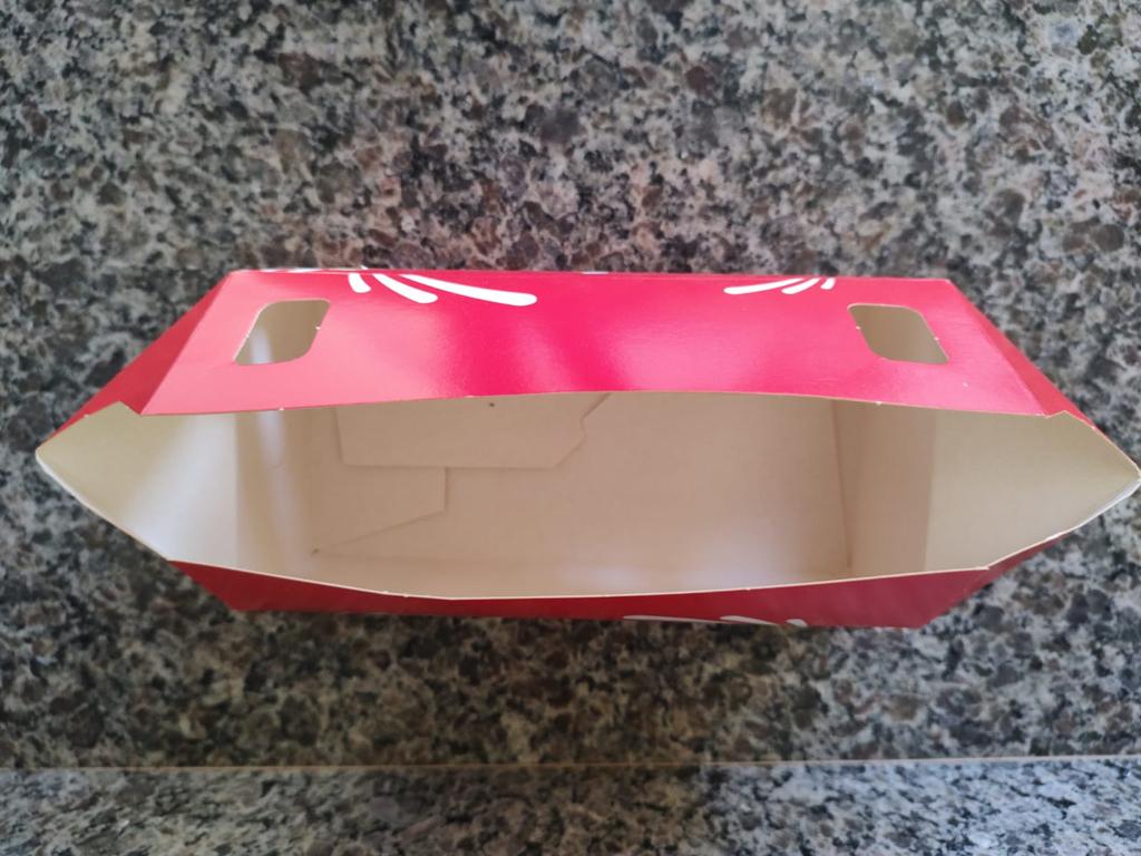Embalagem Frango Frito e Frituras (21 x 11 x 7 cm) 200 Unidades *VENDA SOMENTE PARA FRANQUEADOS EXAGERADO*