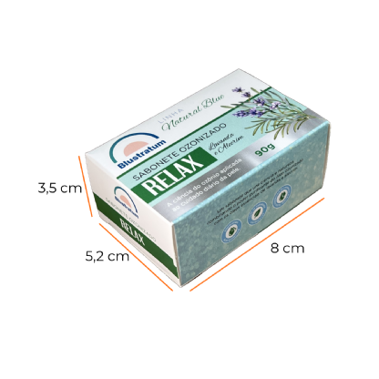 Embalagem para Sabonete (8 x 5,2 x 3,5 cm) Personalizada