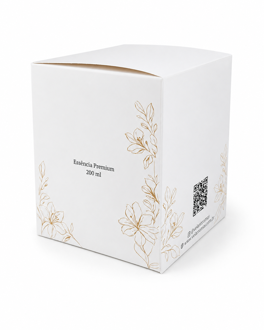 Embalagem para Vela (8 x 8 x 8,5 cm) Personalizada