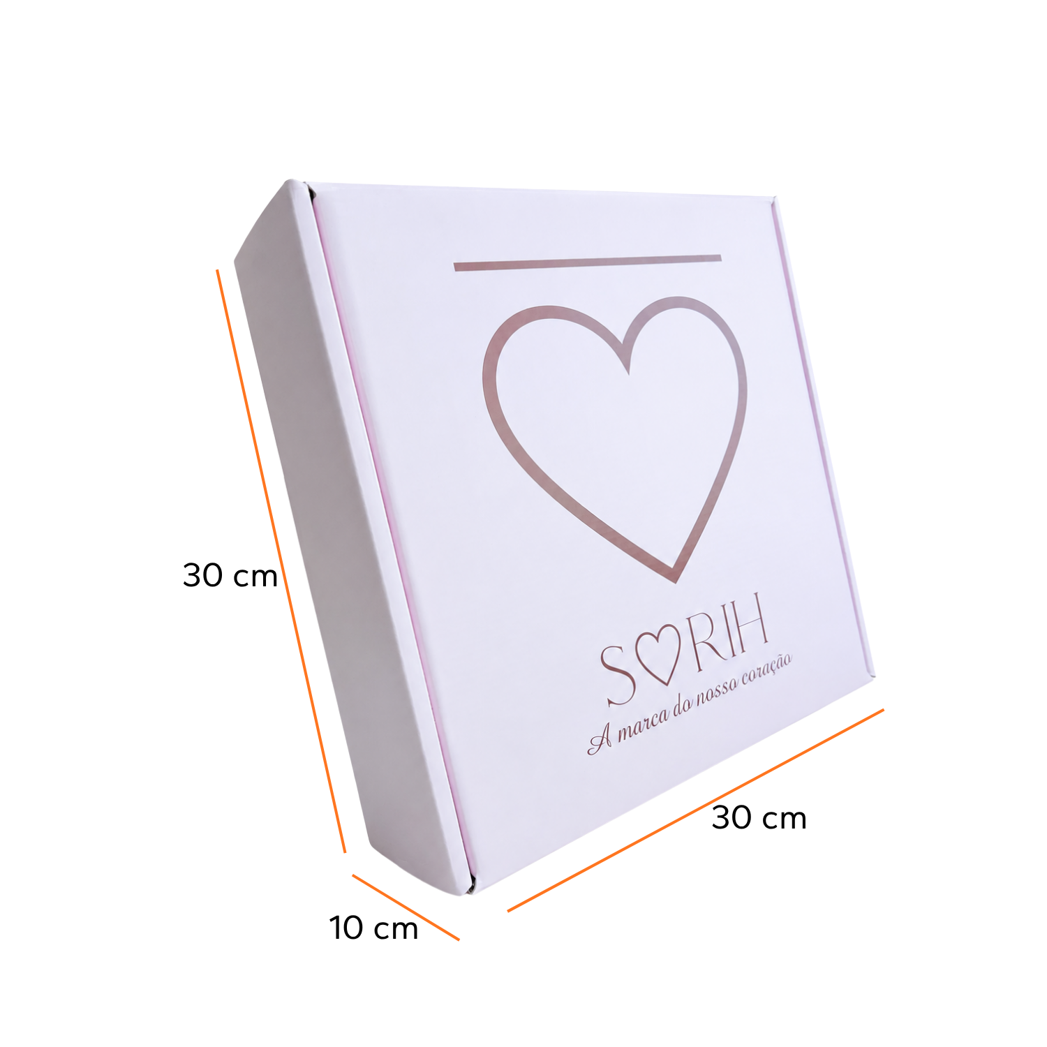 Embalagem para Envios Empastada (30 x 30 x 10 cm) Personalizada