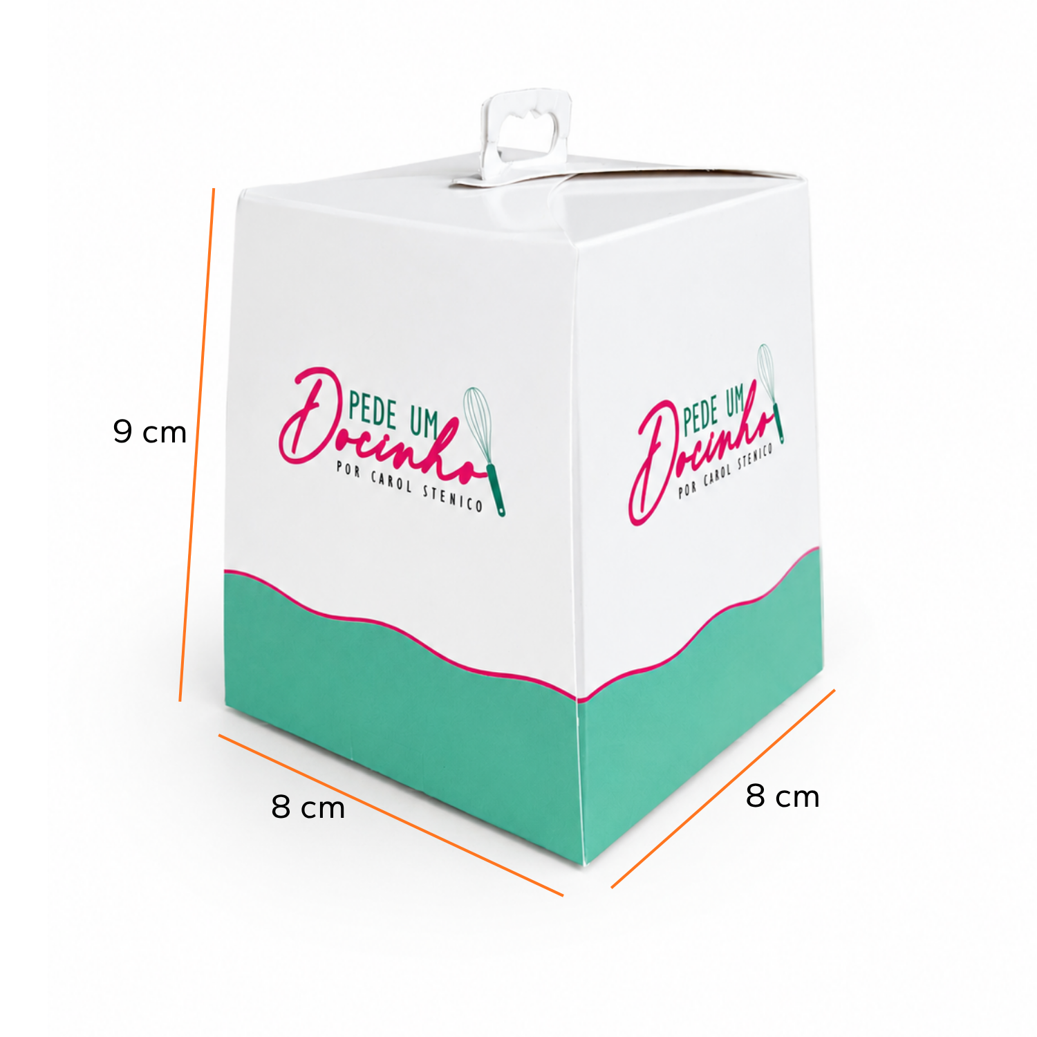 Embalagem Maleta Multiuso (8 x 8 x 9 cm) Personalizada