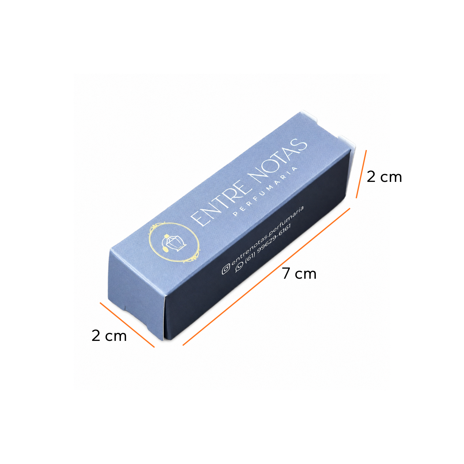Embalagem para Perfume (2 x 2 x 9 cm) Personalizada