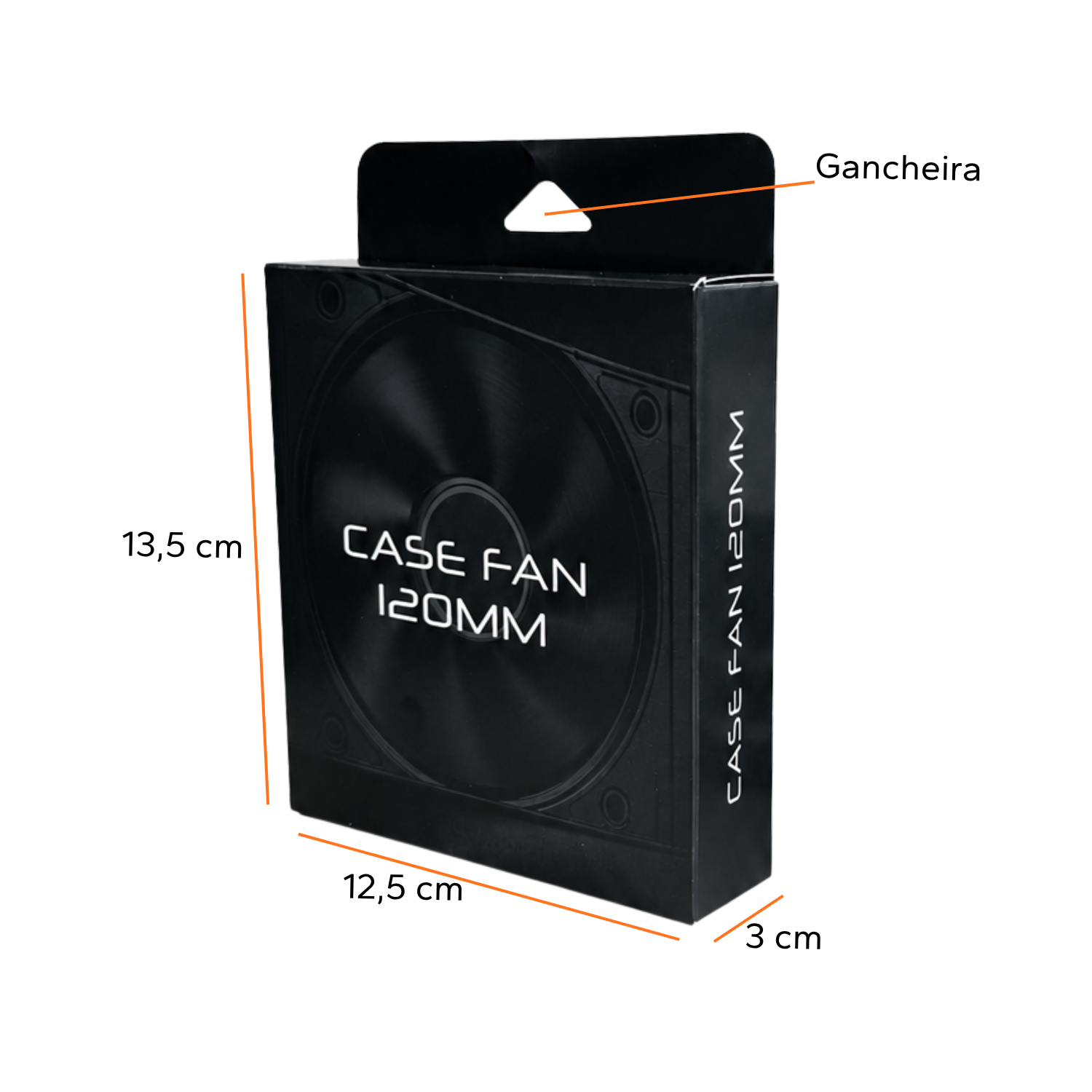 Embalagem Expositora para Aparelhos Elétricos (12,5 x 3 x 13,5 cm) Personalizado