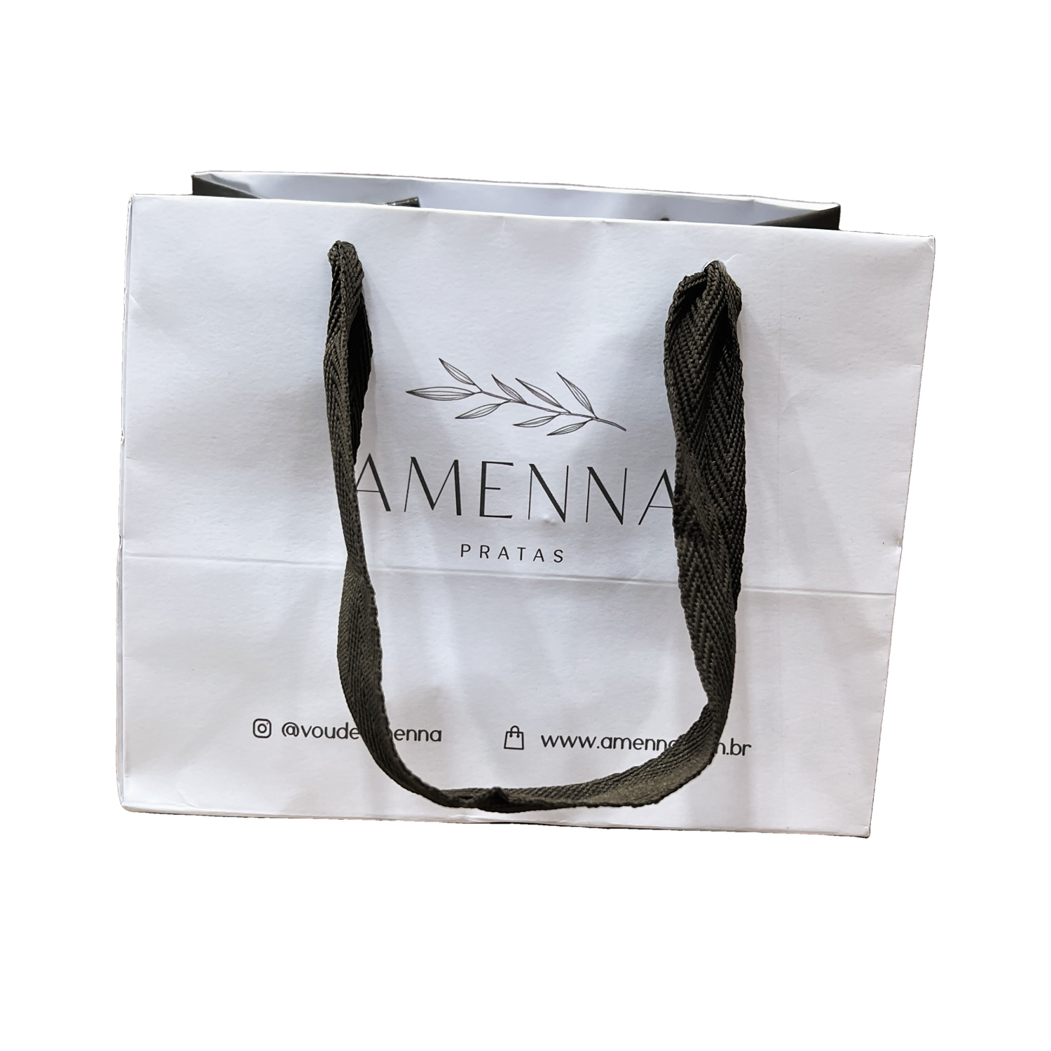 Sacola Offset 180g (16,5 x 11 x 13 cm) Personalizada