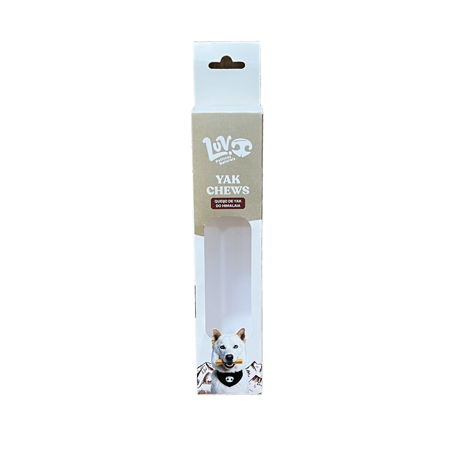 Embalagem Expositora para Produtos Pet 4 x 4 x 17 cm Personalizada