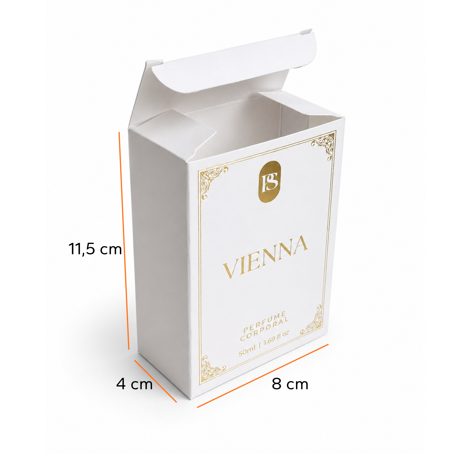 Embalagem para Perfume (8 x 4 x 11,5 cm) Personalizada