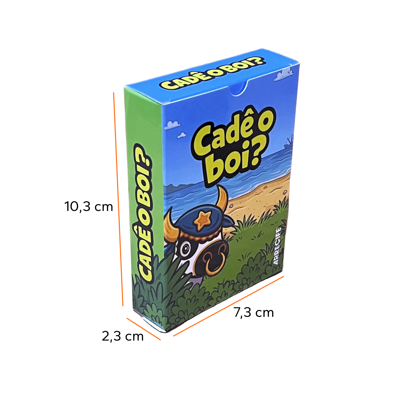 Embalagem para Jogo de Carta (7,3 x 2,3 x 10,3 cm) Personalizada