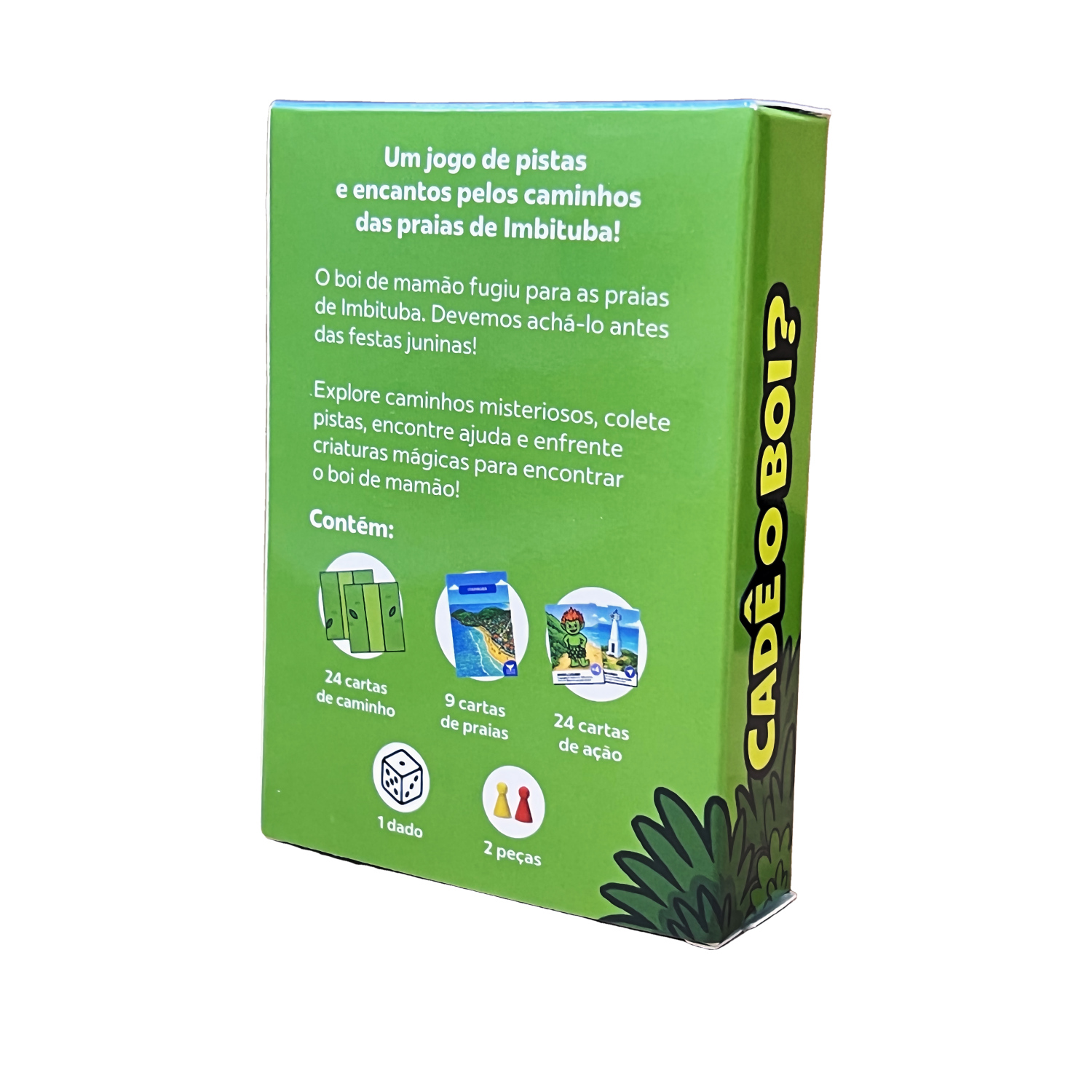 Embalagem para Jogo de Carta (7,3 x 2,3 x 10,3 cm) Personalizada