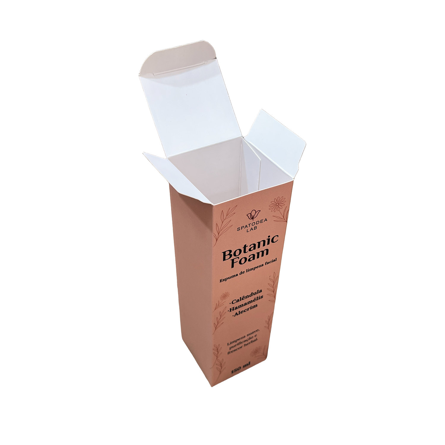 Embalagem para Cosméticos (5,2 x 5,2 x 18,6 cm) Personalizada