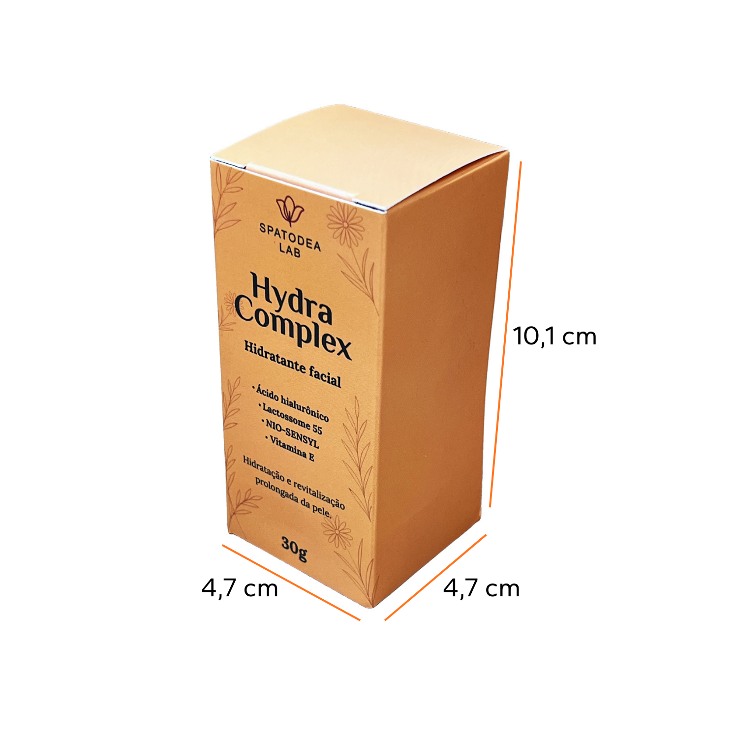 Embalagem para Cosméticos (4,7 x 4,7 x 10,1 cm) Personalizada