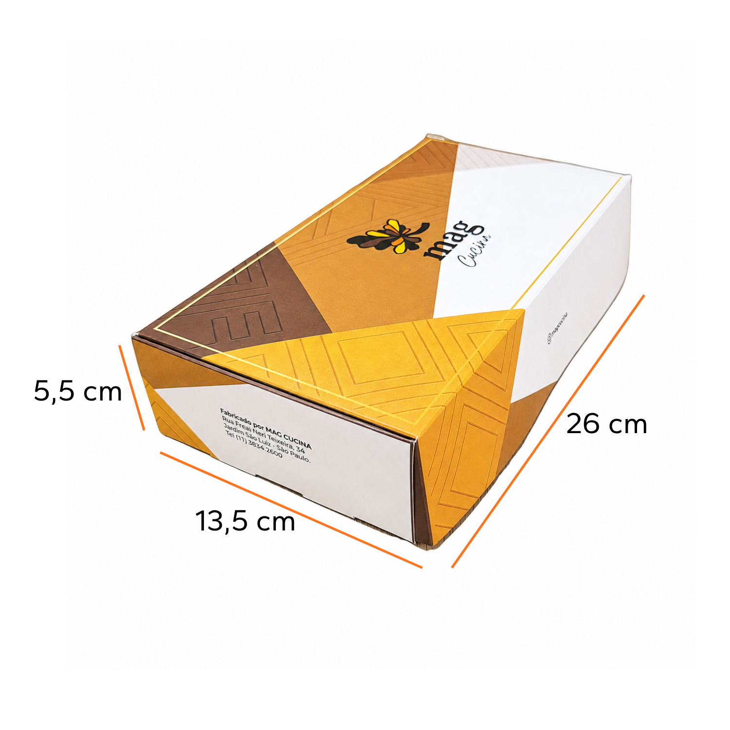 Embalagem Multiuso (26 x 13,5 x 5,5 cm) Personalizada