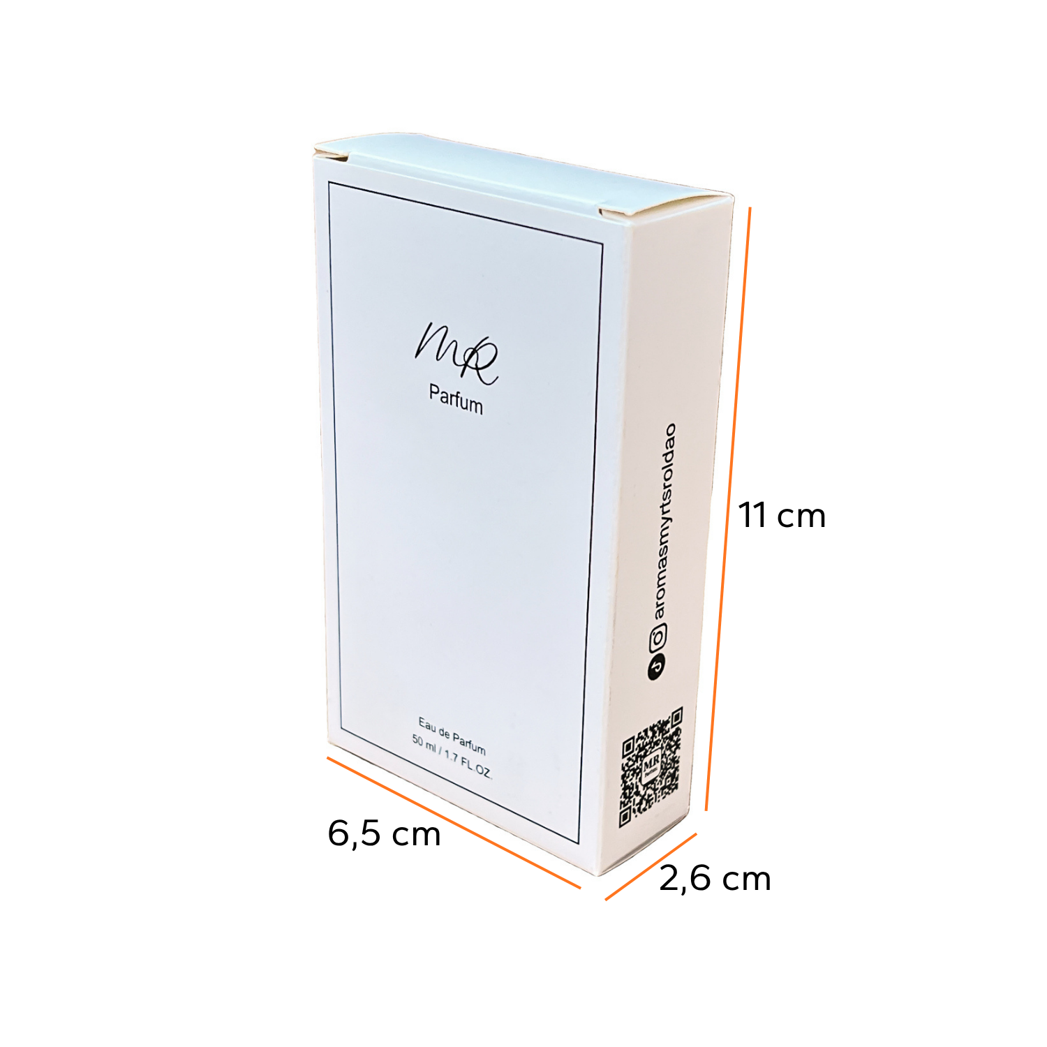 Embalagem para Perfume (6,5 x 2,6 x 11 cm) Personalizada