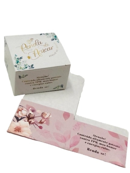 Embalagem Multiuso para Doces (10 x 10 x 6 cm) Personalizada