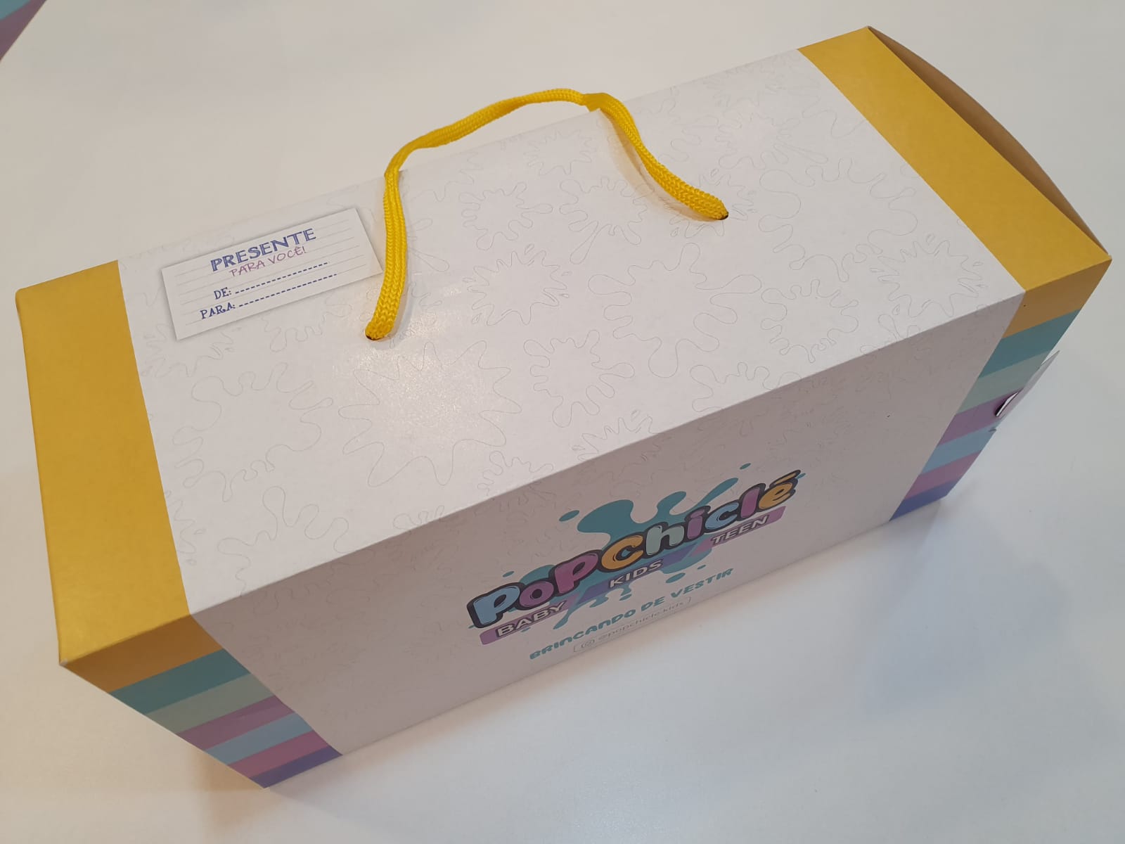 Caixa Sacola (30 x 12,5 x 15 cm) ) Personalizada