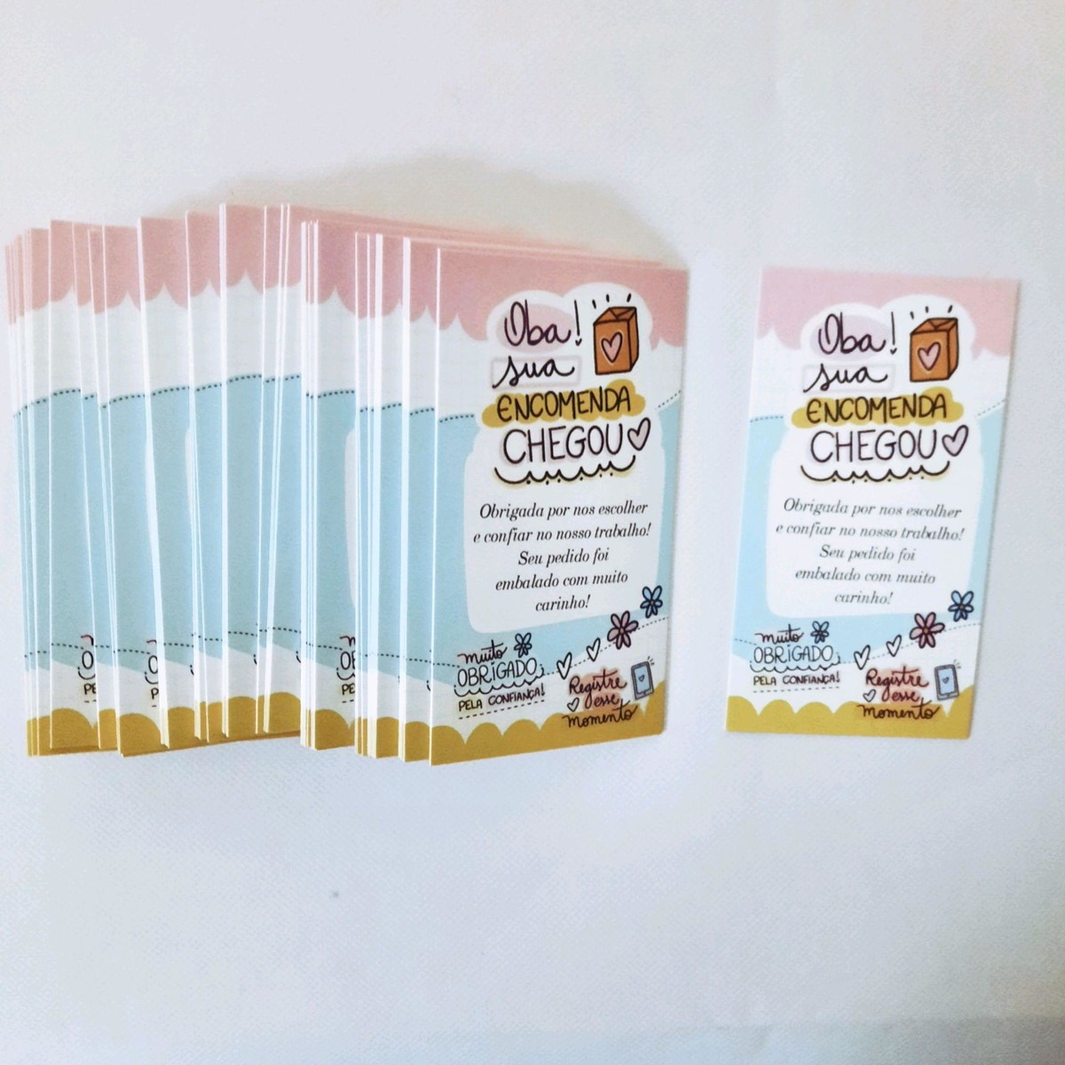 Cartão Afetivo (9 x 5 cm) Personalizado