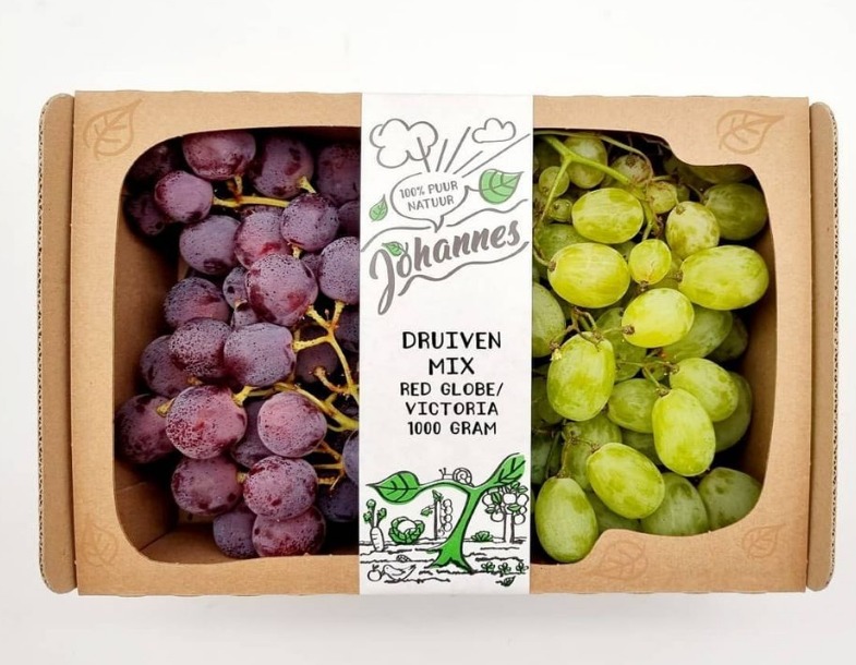 Cinta Para Caixa De Fruta (39 x 9 cm) Laminada - Personalizada