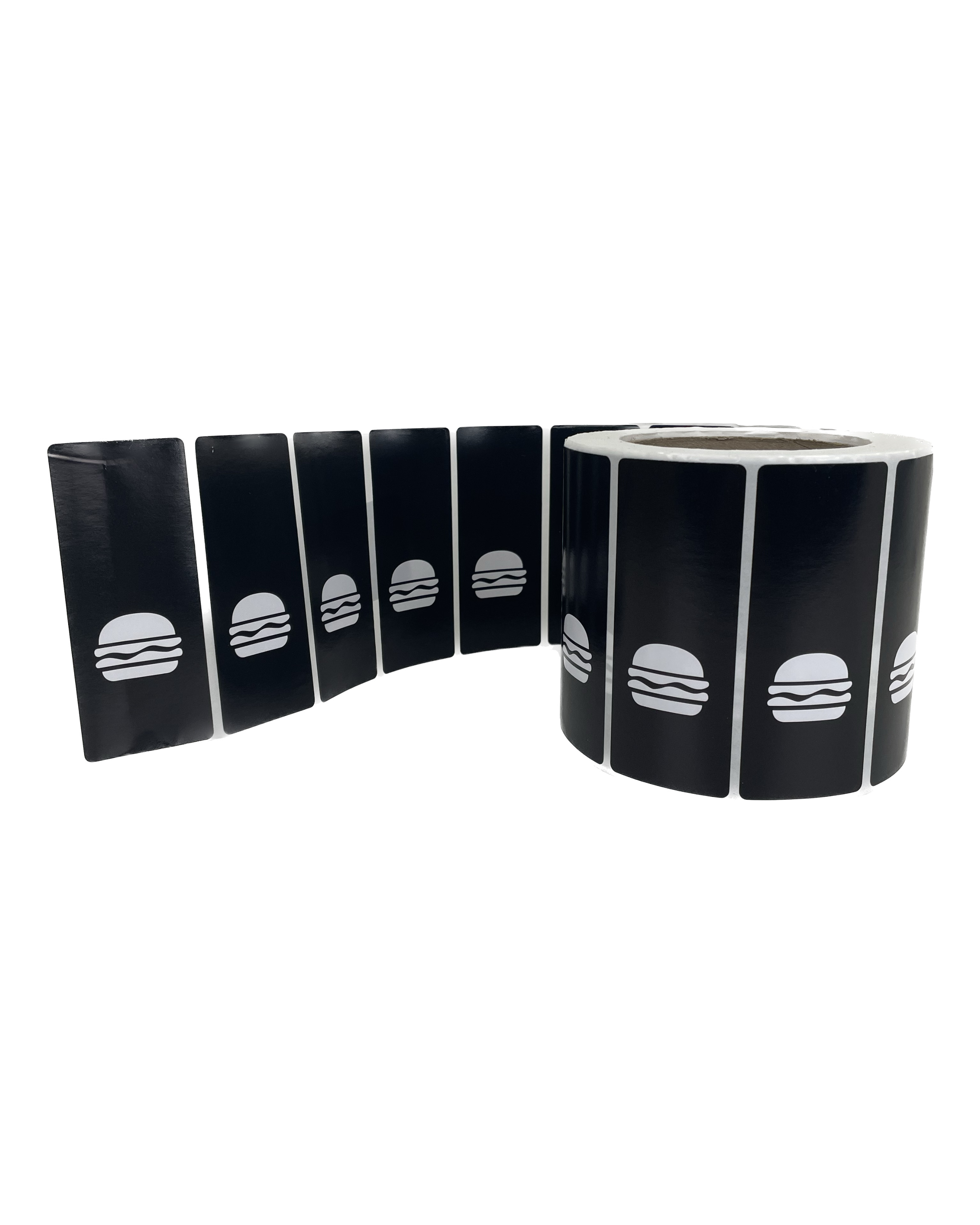 Lacre adesivo (10 x 4 cm) Hamburgueria - 1 Mil Unidades