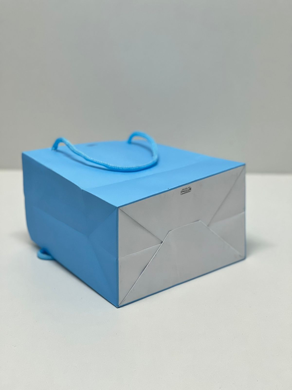 Sacola Offset P (17 x 11 x 17 cm) Azul - 50 Unidades