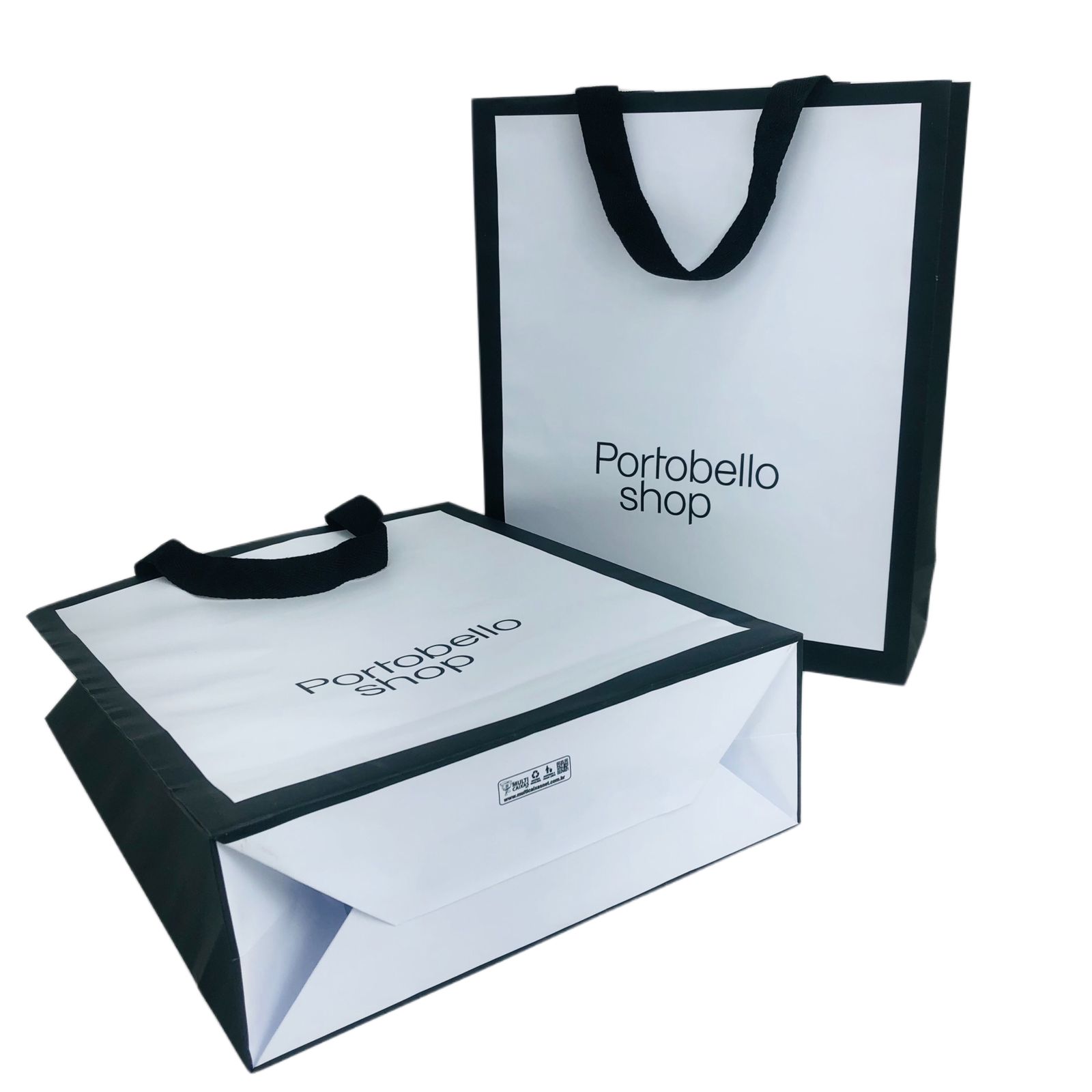 Sacola Offset 180g (28 x 10 x 34 cm) Personalizada