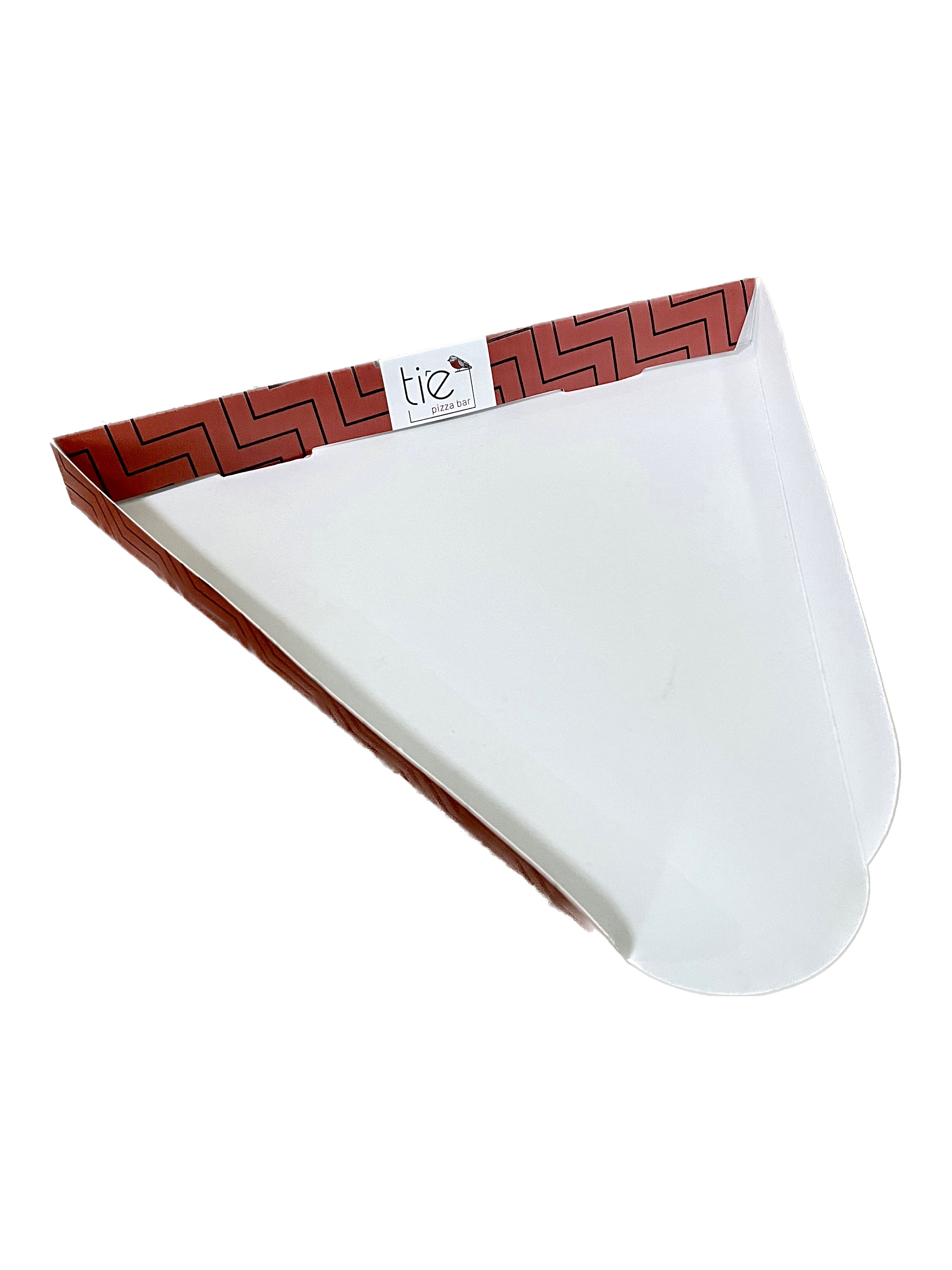 Embalagem Pizza Fatia triangular (19 x 20 x 2 cm) Personalizada