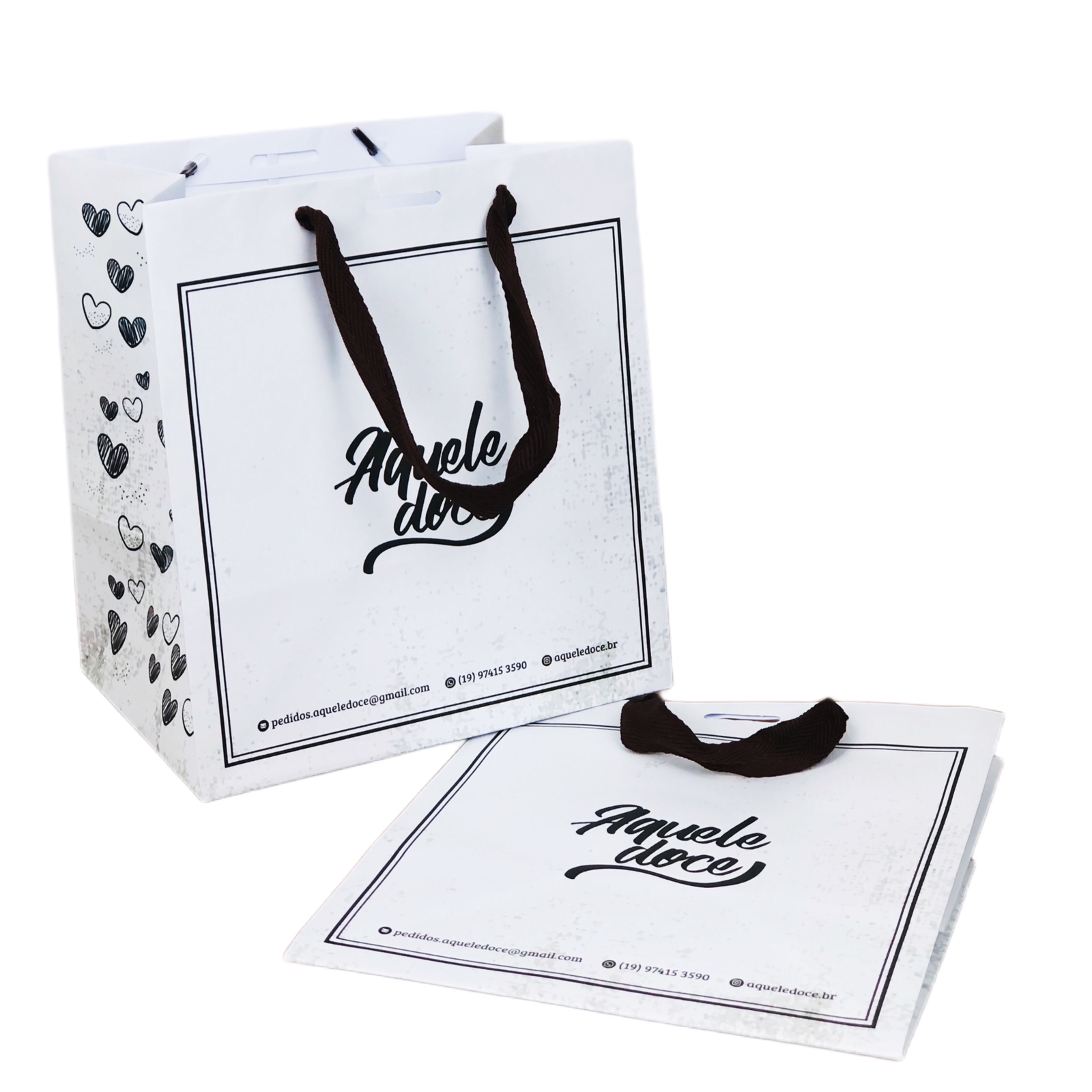 Sacola Offset 180g (20 x 15 x 22 cm) Personalizada