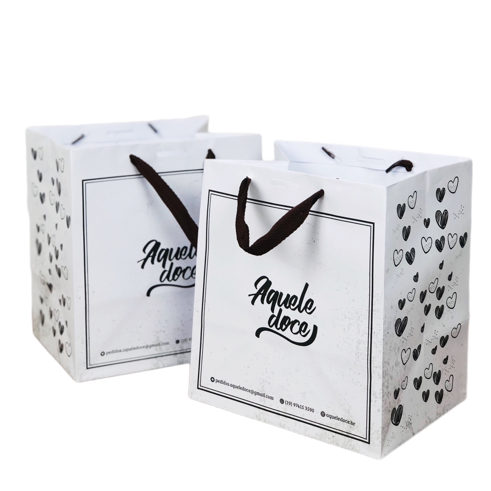 Sacola Offset 180g (20 x 15 x 22 cm) Personalizada