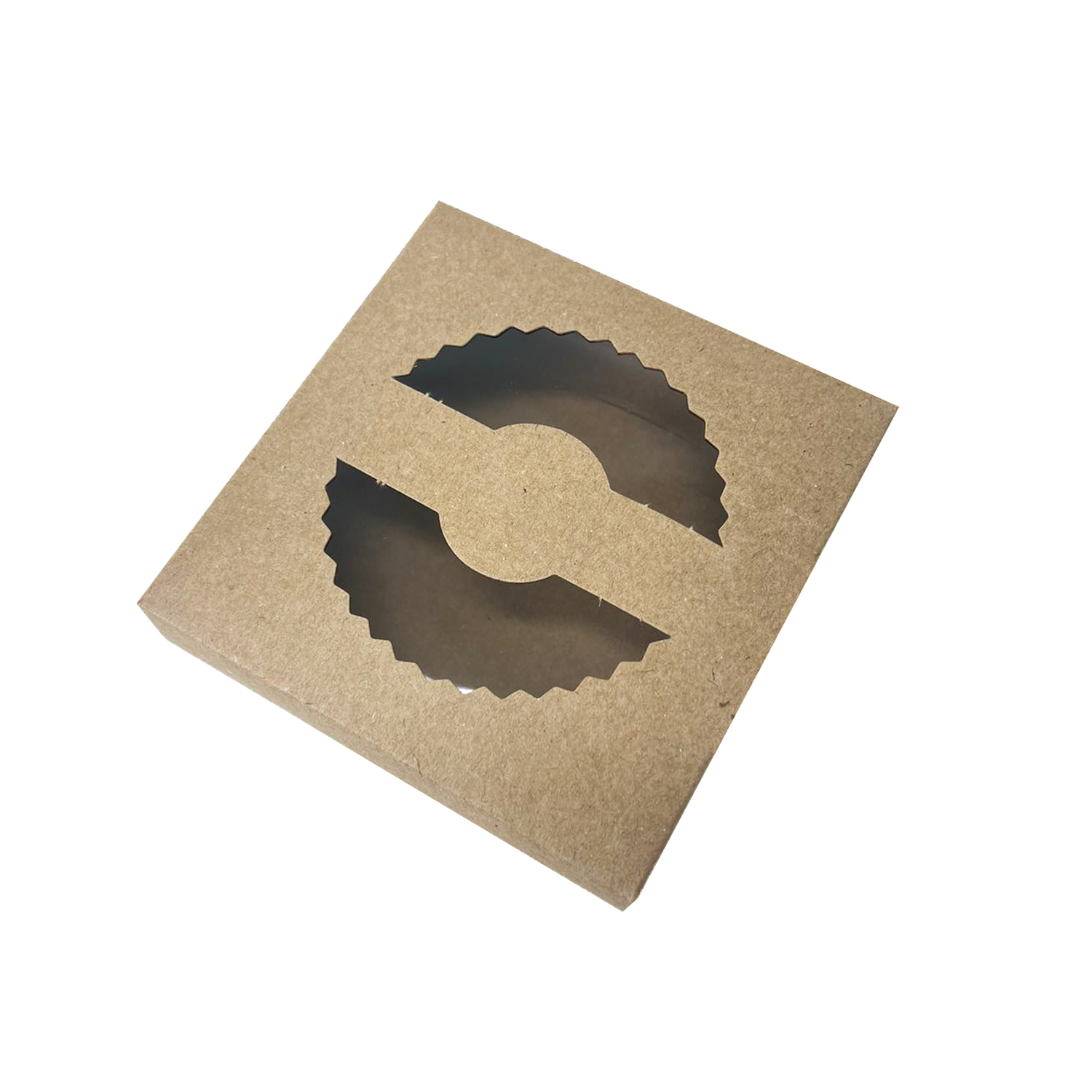 Embalagem Para Torta c/ Visor (17 x 17 x 4 cm) - 50 Unidades