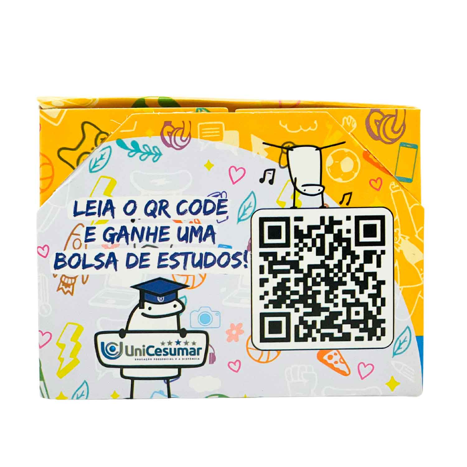 Embalagem Bolo Fatia s/ Berço (13 x 10 x 7,5 cm) Personalizada