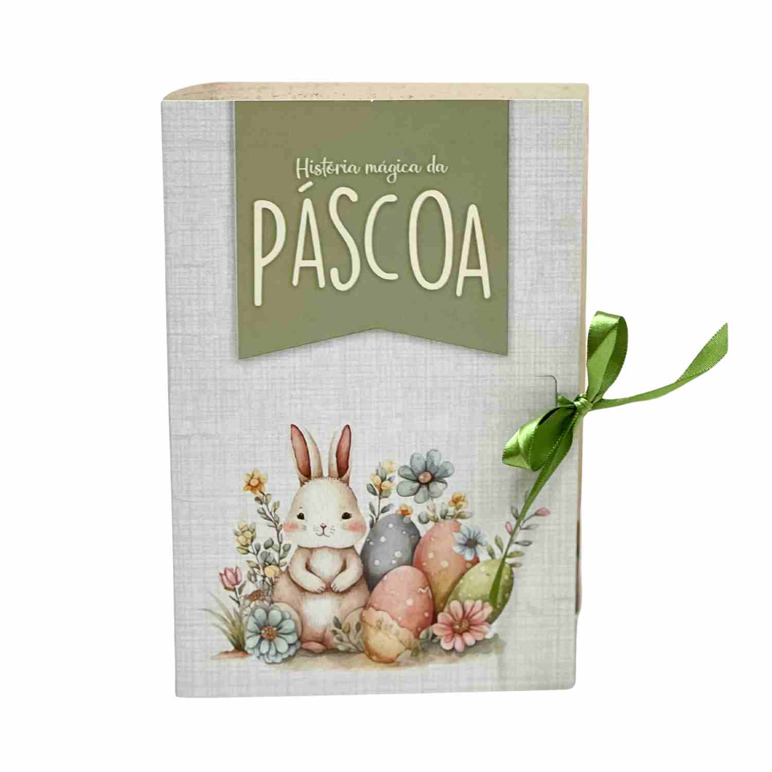 Caixa Livro Pascoa Charmosa 150/250/350g - 1 Unidades